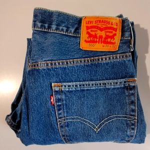 Mens Levi's 550 Relaxed Fit